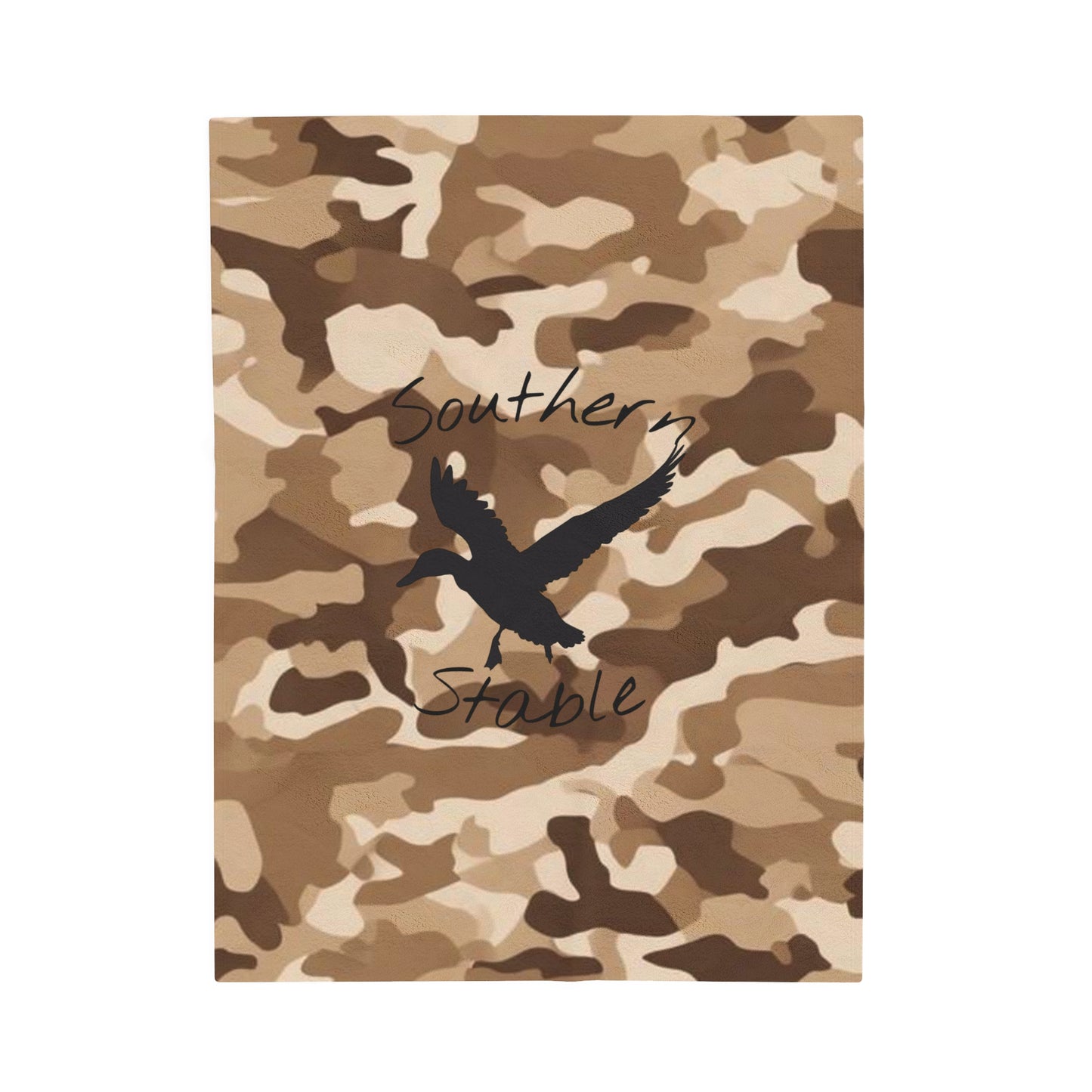 Camo Logo Blanket