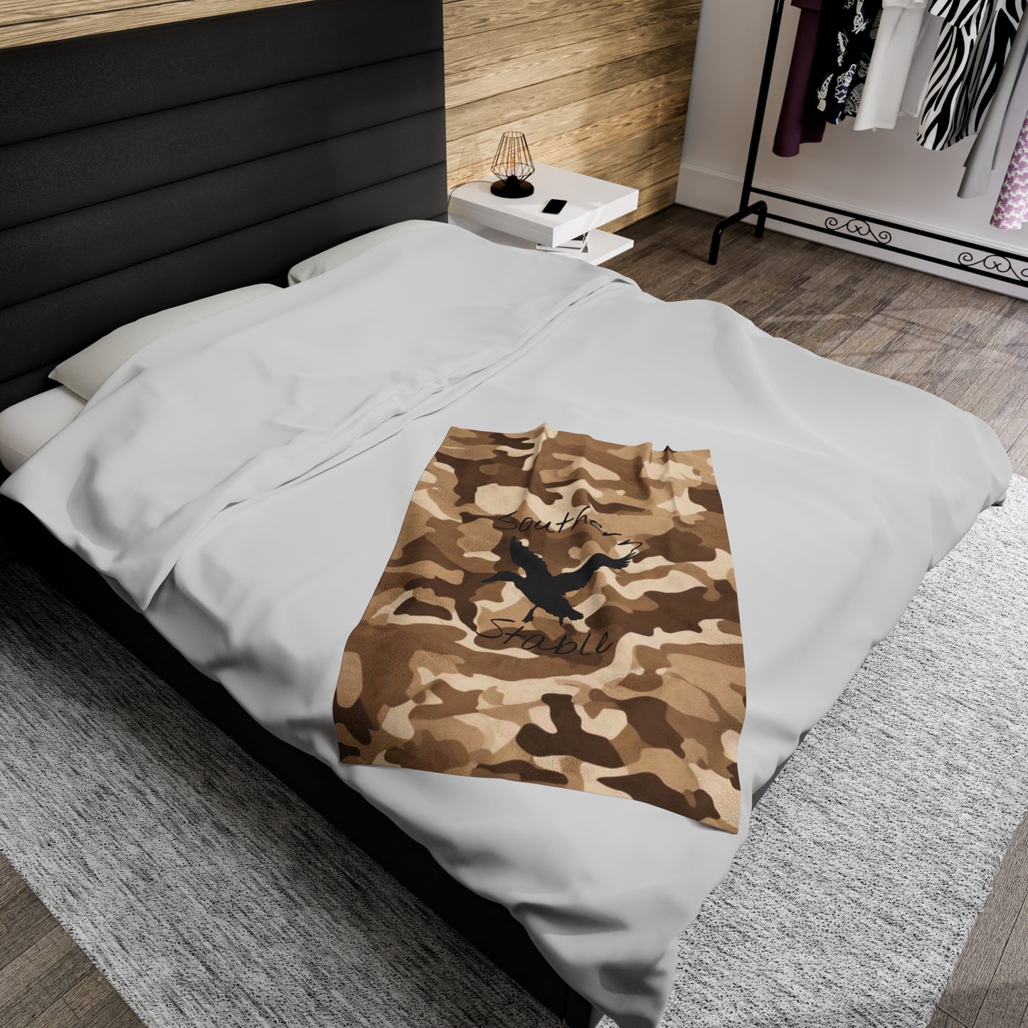 Camo Logo Blanket