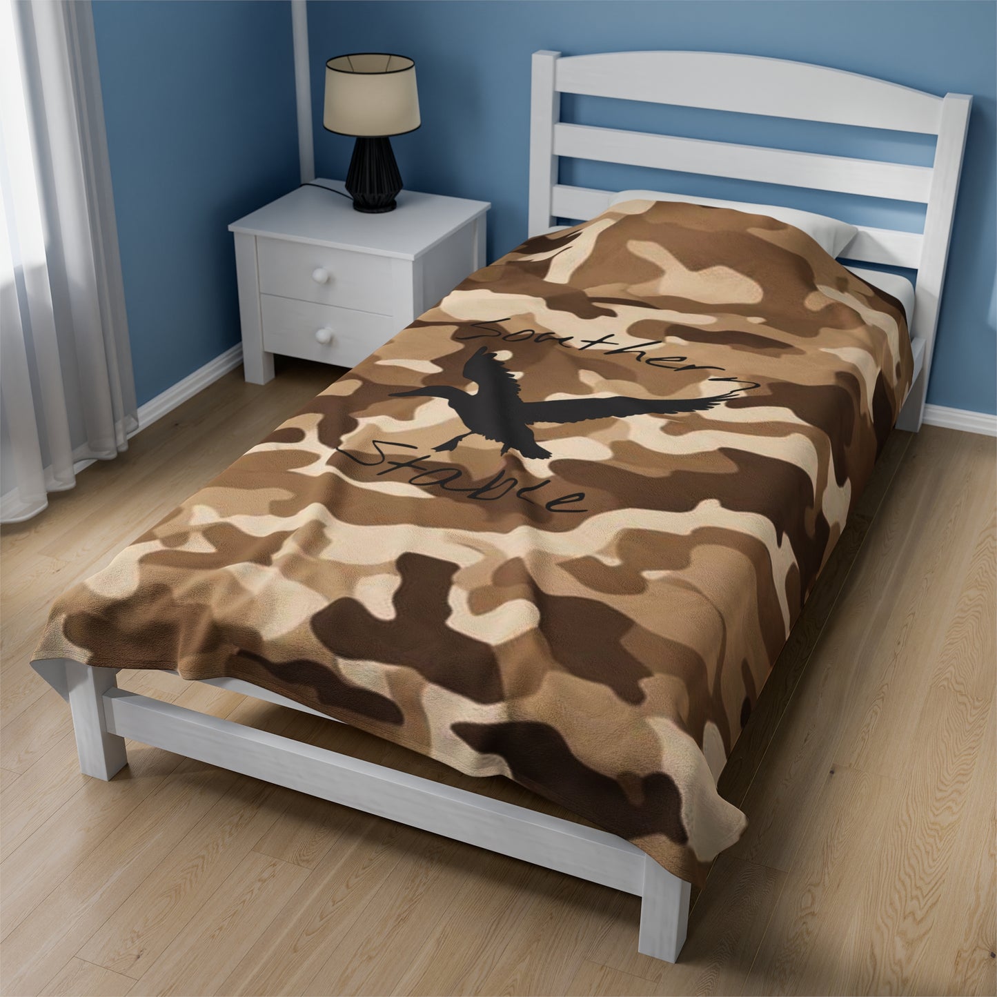 Camo Logo Blanket