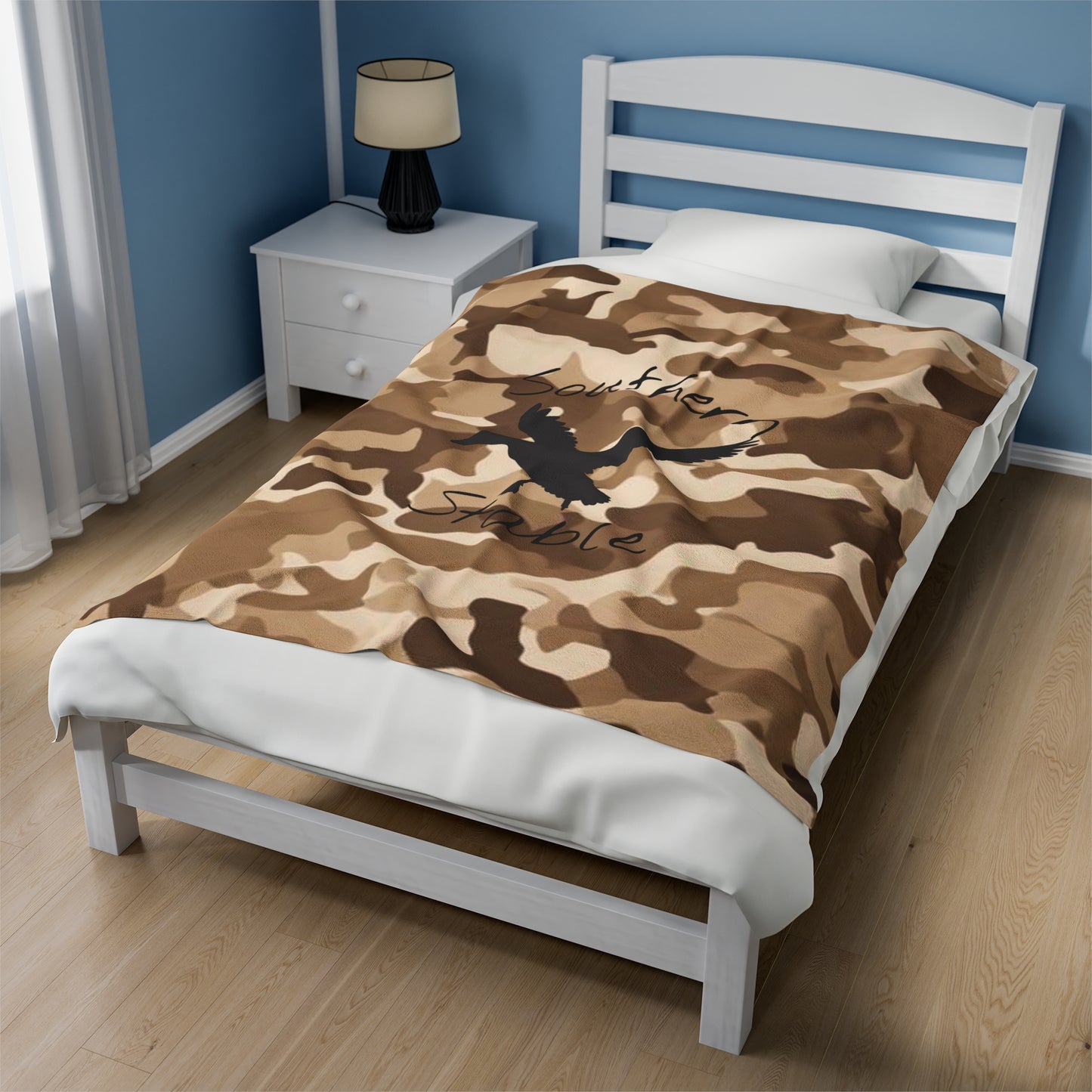 Camo Logo Blanket