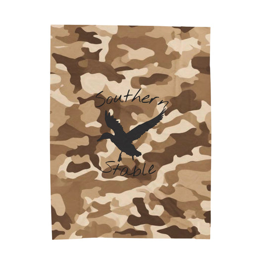 Camo Logo Blanket