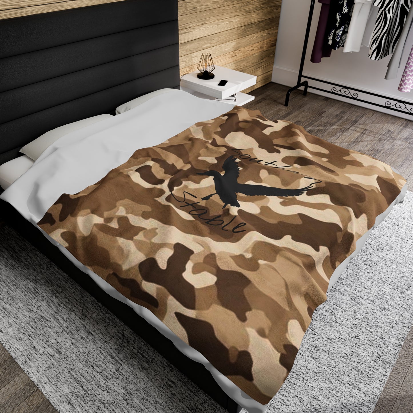 Camo Logo Blanket