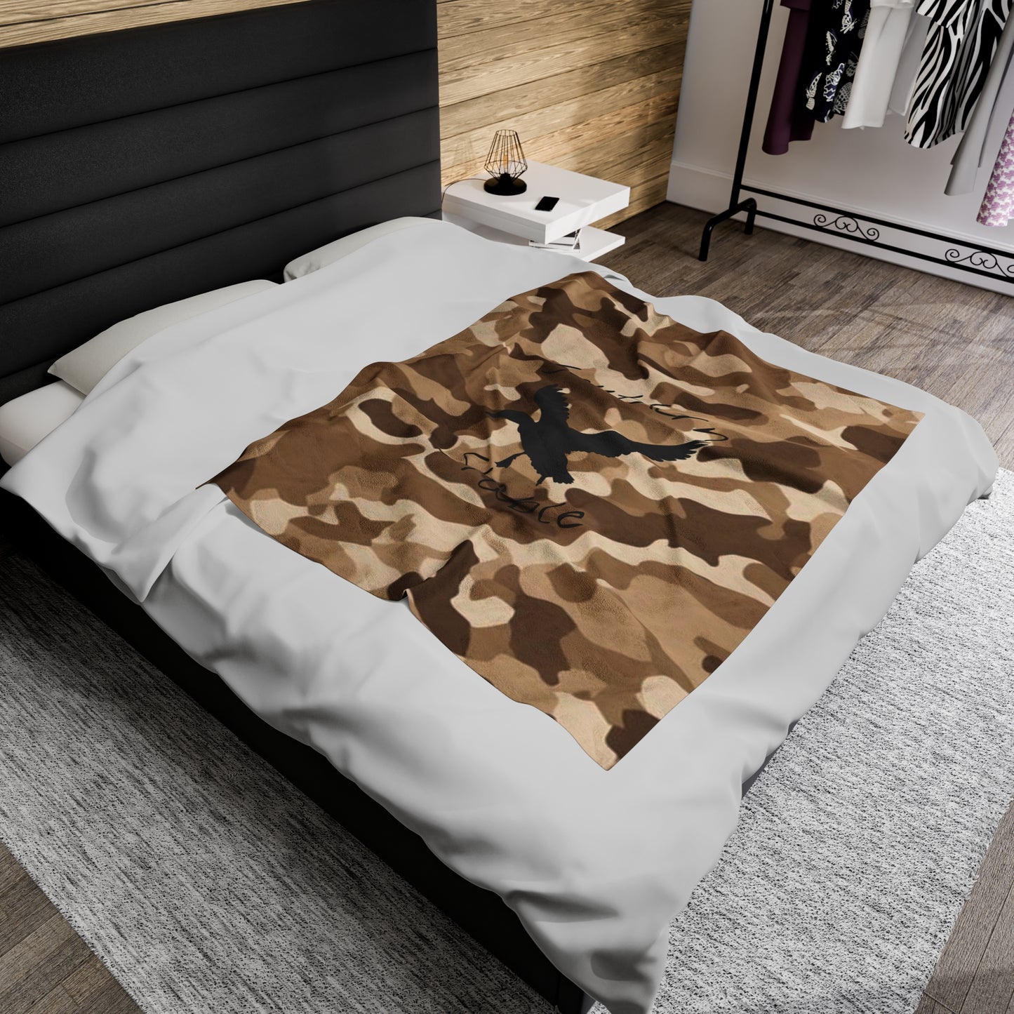 Camo Logo Blanket